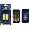 Lexibook, Batman, Calcolatrice da Tasca 8 cifre con Copertura Protettiva Batman, Nero Giallo, C45BATLXB
