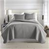 Southshore Fine Living, Inc. Vilano Springs, set copripiumino oversize di alta qualità, morbido, anti-pieghe, non sbiadisce e antimacchia, facile da applicare, con 1 set copripiumino e 1 federa, misura Twin/Twin XL, grigio