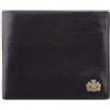 WITTCHEN Portafoglio, Dimensione: 12x9,5cm, Nero, Materiale: Pelle di grano, Orizzontale, Collezione: Arizona - 10-1-040-1