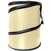 FH GROUP FH1121BEIGE - Pattumiera per auto, impermeabile, portatile, pieghevole, grande, beige, adatta alla maggior parte delle auto, SUV e camion