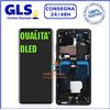 SAMSUNG DISPLAY TOUCH SCREEN FRAME OLED SAMSUNG GALAXY S21 ULTRA SM-G998 998F VETRO NERO
