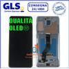 SAMSUNG DISPLAY TOUCH FRAME OLED SAMSUNG GALAXY S20+ PLUS SM-G985 G986 SCHERMO VETRO BLU