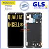 SAMSUNG DISPLAY TOUCH SCREEN+FRAME per SAMSUNG GALAXY A70 SM-A705FN VETRO SCHERMO INCELL