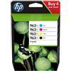 HP 963 XL MULTIPACK 3YP35AE ORIGINALE OFFICEJET PRO KIT 4 CARTUCCE