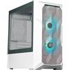 Cooler Master CASE COOLER MASTER TD300 CASE PC MESH WHITE -MINI-TOWER,ELEVATO FLUSSO D'ARIA, 2