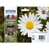 Epson MULTIPACK 4 CARTUCCE INCHIOSTRI ORIGINALI EPSON 18XL SERIE MARGHERITA NERO+COLOR
