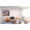 2 Pcs Office Decor Wooden Frame Board Lavagna Sughero Lavagnetta in
