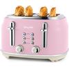Salter Bollitore Salter Retro 1.7 L - Ebollizione Rapida da 3KW, Base a 360°, Filtro Anticalcare Rimovibile, Finestra di Livello Acqua, Indicatore Luminoso, Sensore a Secco e Spegnimento Automatico, Crema