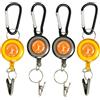 Portabadge da golf Portabadge Guanti da golf Clip Portabadge retrattile per