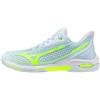 MIZUNO Donna Wave Exceed Tour 7 AC 61GA2671 20 Blu Chiaro Giallo Larghezza E