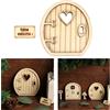 Giardino FAI DA TE 3D di Legno Fata Elf Kit Porta di Auto-Assemblaggio