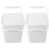 2 Pcs Contenitore Di Vernice Secchielli Per Barattoli in Plastica