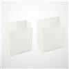 50 pezzi / set sacchetto di carta oleata monouso patatine fritte sacchetto di