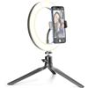 Cellularline Selfie Ring LED Nero