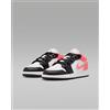 Jordan 553560-025 Nike GS Air Jordan 1 Low Black White Pink Gaze