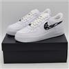 Nike IF1686-101 Nike Air Force 1 Low '07 LX Metal Swoosh White Black (Donna)