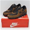 Nike IQ0283-281 Nike Air Max 90 Premium Light British Tan Velvet Brown Black (uomo)