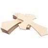 8 Pcs Legnetti Per Lavoretti Forniture Artigianali Pannelli Traforati
