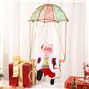 Paracadute Natalizio Regalo Di Natale Elettrico Bambola Di Peluche Di Babbo