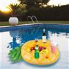 Decoro portabevande galleggiante per servizio in piscina/vassoio per