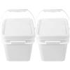 2 Pcs Secchielli Per Barattoli Di Vernice in Plastica Contenitore