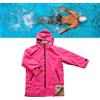 Surf Swim Parka Jacket Wearable Outdoor Sports Accappatoio per bambini che