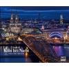 DUMONT Köln bei Nacht 2023 - Calendario da parete 52 x 42,5 cm - Rilegatura a spirale