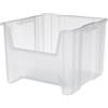 Akro-mils 13018SCLAR - 13014 stak-n-negozio di fronte stoccaggio pila tramoggia, chiaro custodia in plastica 4