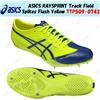 ASICS RAYSPRINT Track Field Spikes Flash Yellow Deep Blue TTP509-0743 Taglia ...