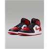 Jordan HV4091-006 Nike Air Jordan 1 Mid SE Black White Varsity Red (uomo)
