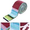 36 Pcs Scampoli Stoffa Per Patchwork Toppe in Tessuto Strisce Di