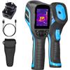 TOPDON TC004 Lite Termocamera Infrarossi, Telecamera Termica Portatile con Risoluzione 240x180 IR e Durata Della Batteria di 15 ore con Zoom 1x/2X/4X, Intervallo di Temperatura da -20℃ a +550℃