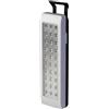 POLY POOL | PP3305AM Lampada di Emergenza Ricaricabile 30 Led 150 Lumen Luce di Emergenza Senza Fili 230V Lampada di Emergenza Led Automatica per Casa Campeggio di Colore Bianco e Nero