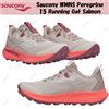 Saucony WMNS Peregrine 15 Running Oat Salmon taglia donna