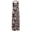 O'NEILL Abito Lungo Misto Match, Vestito Casual Donna, 39010 Nero Ao, XL/XXL