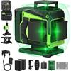 ENRIPRT Livella Laser Autolivellante 16 Linee Verde 4D 360 Con Telecomando