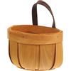 Cesto portaoggetti piccolo in trucioli di legno con cesto portaoggetti da