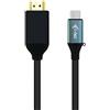 I-TEC adattatore USB-C HDMI 4K 60Hz 200cm cavo maschio nero