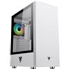 iTek Case VERTIBRA S210W Midi Tower Bianco per Giocare con Ventole Supportate