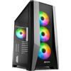 Sharkoon Case TG7M RGB Nero per PC con Illuminazione e 7 Slot Espansivi