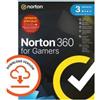 NORTON Antivirus 360 per GAMERS 2023 - 3 Dispositivi 12 Mesi 50GB