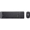 Logitech Tastiera e Mouse Wireless MK220 Combo Compatti per Ufficio