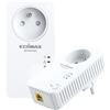 Edimax Powerline Adattatore di rete 600 Mbit/s LAN Bianco