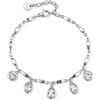 BROSWAY SYMPHONIA BRACCIALE IN ACCIAIO DA DONNA CON CRISTALLI BYM208