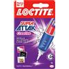 Loctite Henkel Colla Loctite Super Attak Creative Gel 3g per Plastica, Legno e Metallo