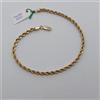 BRACCIALE DA DONNA A MAGLIA FUNE IN ORO GIALLO 18KT 2 GRAMMI (7741)