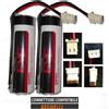 EVE 2 Batterie allarme INTELLIGENT BEGHELLI 8131 pila 3,6V 2,7Ah rilevatore infrared