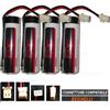 EVE 4 Batterie pile 3,6V 2700mAh allarme INTELLIGENT BEGHELLI 8131 per rilevatore