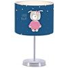 WELL HOME MOBILIARIO & DECORACIÓN LÁMPARA DE NOCHE 43 CM MULTI, GOOD NIGHT, TIPO E 27 MAX 60 W, COLECCIÓN COMO, CASQUILLO E 27 MAX 60 W