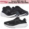 Saucony WMNS Guide 18 Running Nero Bianco Nero Bianco Taglia Donna